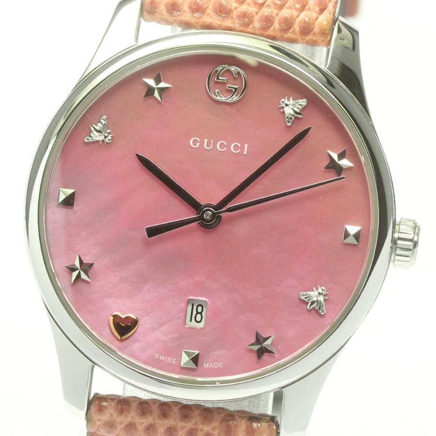 GUCCI　腕時計 グッチ 腕時計 メンズ レディース 時計 GUCCI Gタイムレス 38mm 革