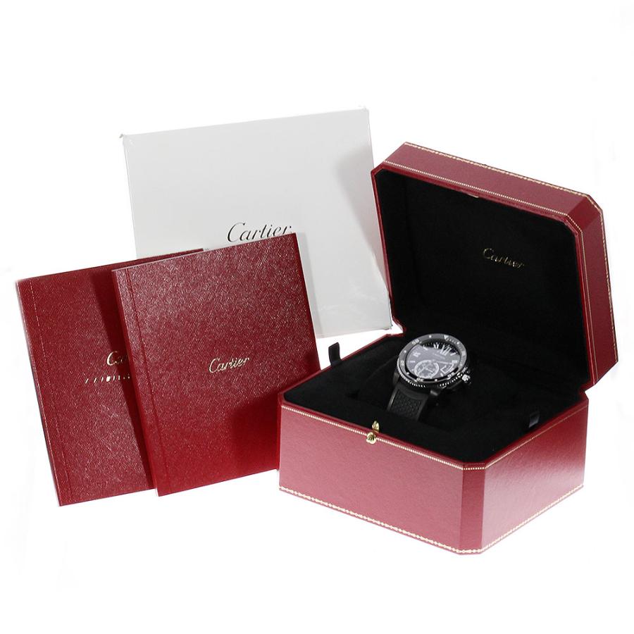 カルテ⁢⁣⁢ィエ ダイバー デイト スモールセコンド 保証書付き Cartier ☆箱・保証書付き【CARTIER】カルティエ カリブル ドゥ