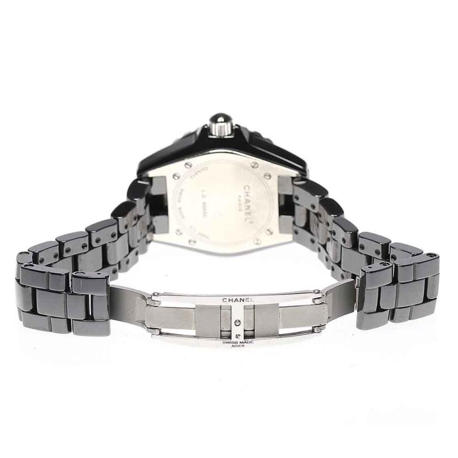 CHANEL ☆良品【CHANEL】シャネル J12 H1416 黒セラミック CHANEL ☆良品【CHANEL】シャネル J12 H1416 黒セラミック