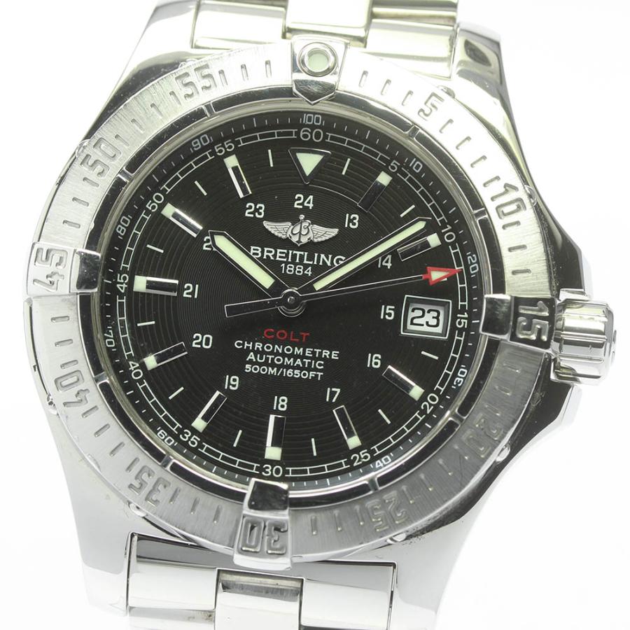 BREITLING 自動巻き腕時計 A17380 コルト ブライトリング 【BREITLING】ブライトリング コルト デイト A17380