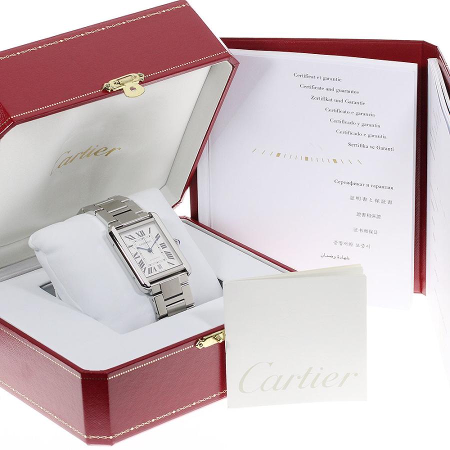 【証明書付き、正規品】Cartier タンクXL カルティエ タンク バスキュラント XL 2522 保証書付き コンプリート