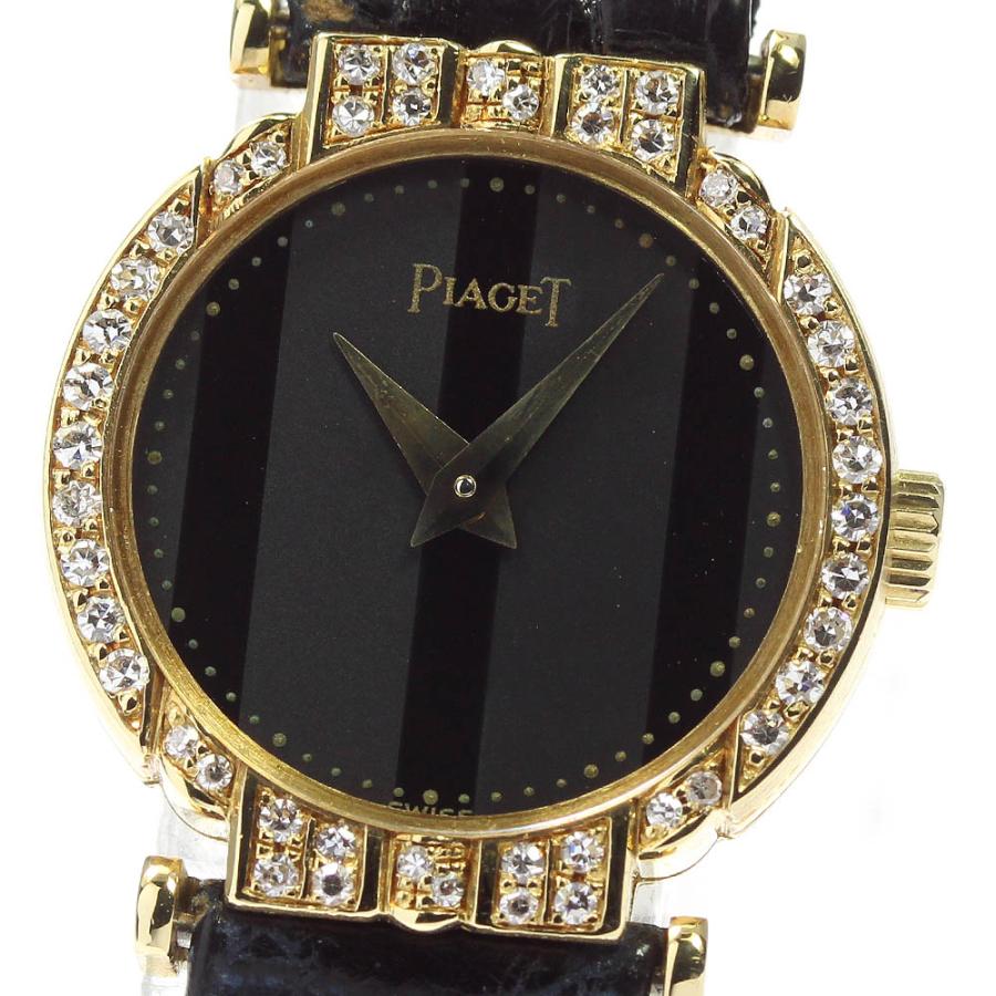 PIAGET 【PIAGET】ピアジェ ポロ K18YG ダイヤベゼル 82435