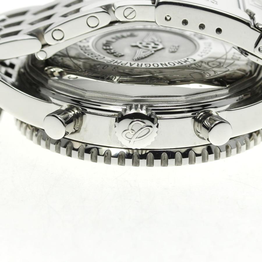 ☆良品【BREITLING】ブライトリング ナビタイマー ヘリテージ クロノグラフ A35340 自動巻き メンズ_713176【ev20】 ブライトリング（BREITLING） ☆良品【BREITLING】ブライトリング ナビ
