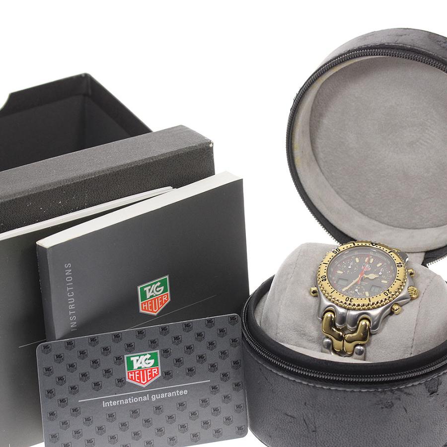 タグホイヤー TAG HEUER S25.206 セル クロノグラフ クォーツ メンズ