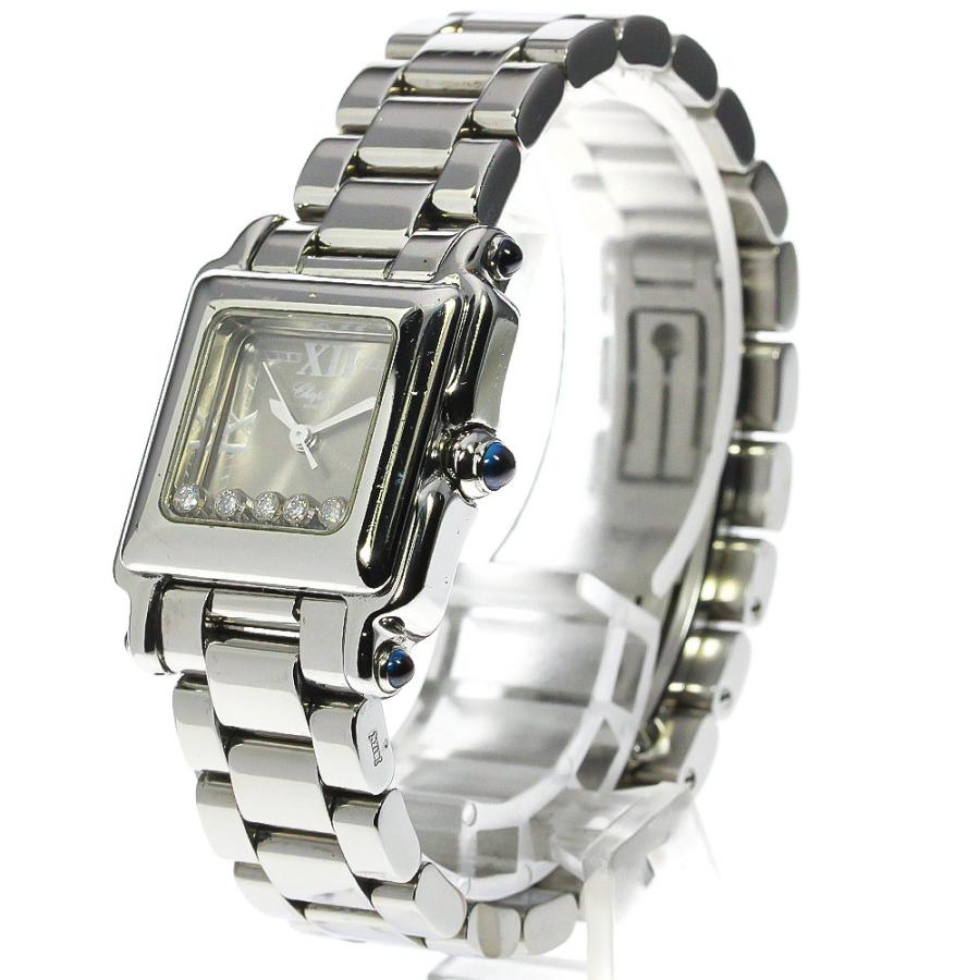 ショパール Chopard 27/8893-23 ハッピースポーツ 5Pダイヤモンド クォーツ レディース 美品 保証書付き_915101 Chopard（ショパール） Chopard 27/8893/23 ハッピースポーツ 5P