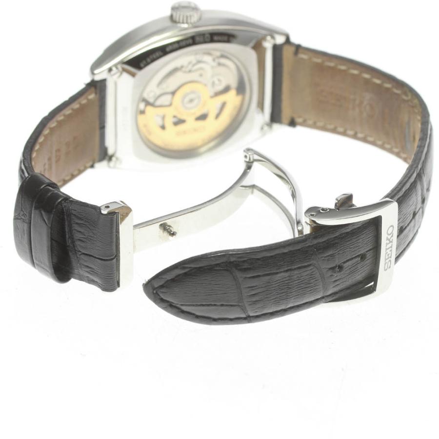 【希少】セイコー　自動巻　ホワイト　デイト　SARY111 4R35-02V0 SEIKO（セイコー） ☆箱・保証書付き【SEIKO】セイコー プレサージュ