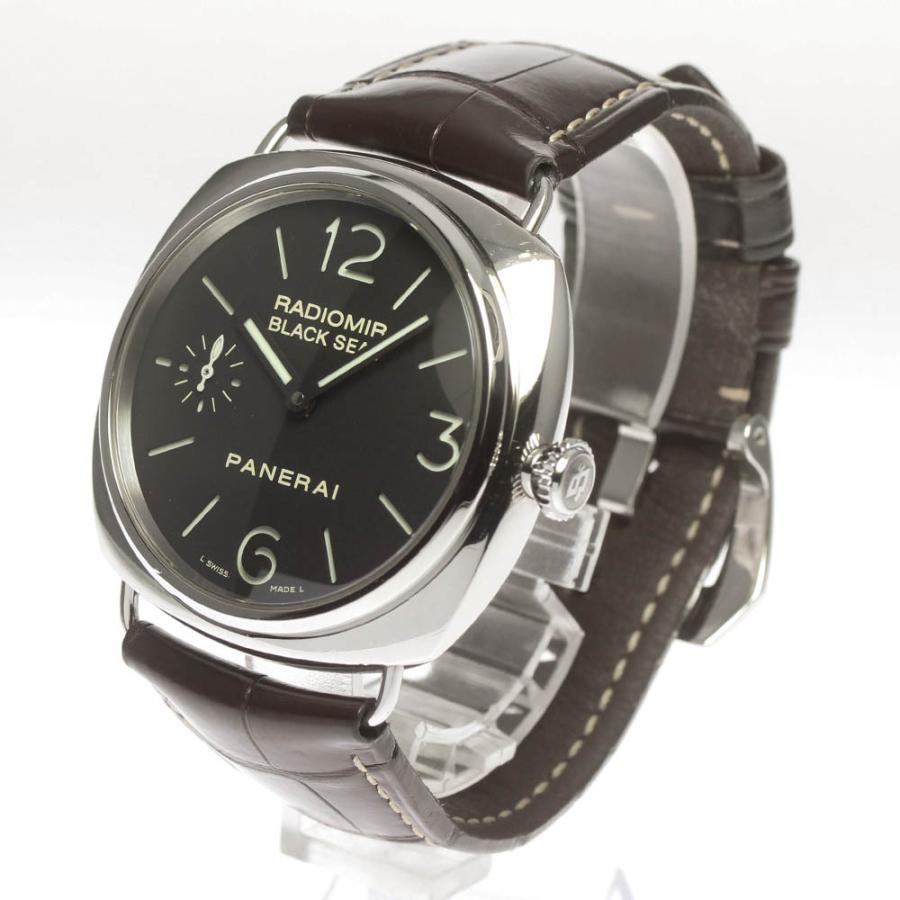 【付属品完備】パネライ ラジオミール PAM00183 手巻き 日差良好OH済み PANERAI パネライ ラジオミール ブラックシール PAM00183