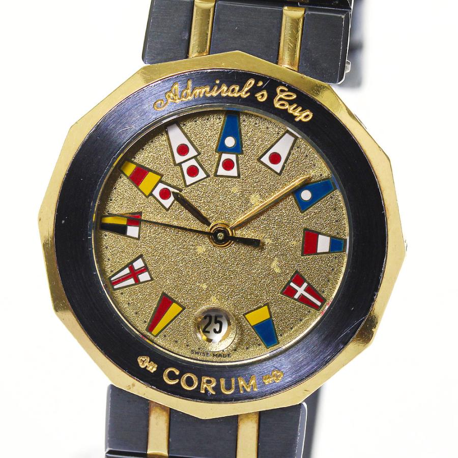 ☆箱・保証書付き【CORUM】コルム アドミラルズカップ デイト 39.610 ...