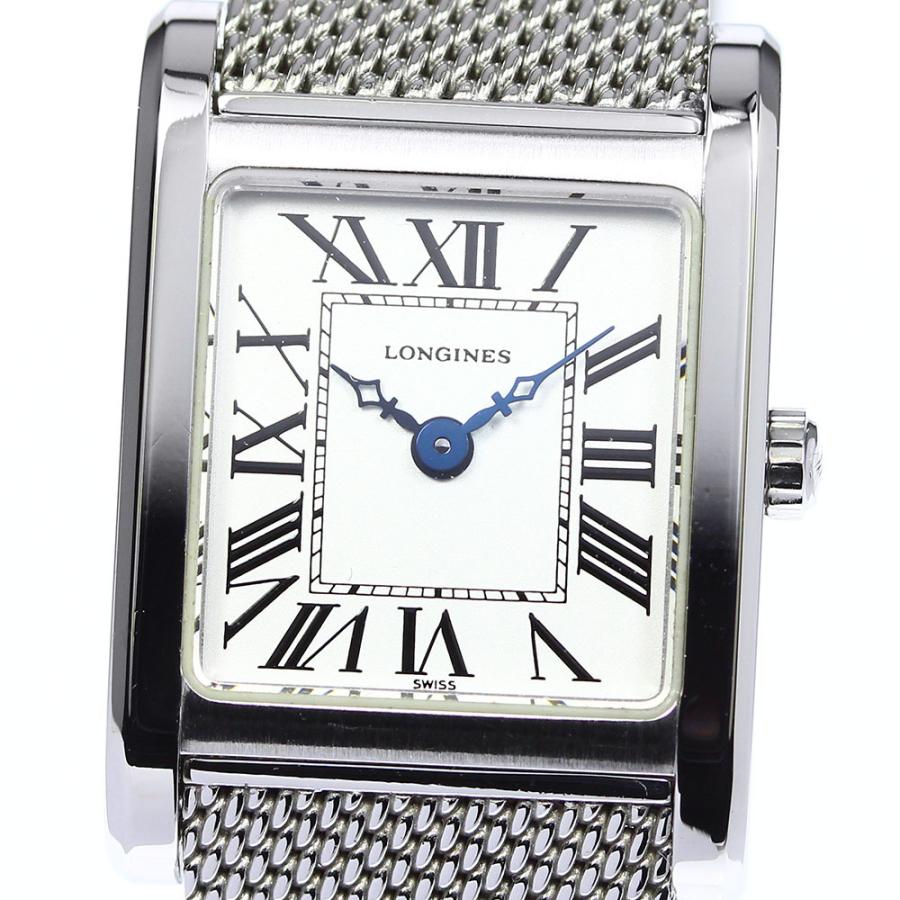 3-1937 LONGINES ロンジン クォーツ 時計 961 6627 ロンジン ドルチェヴィータ クォーツ、ステンレススティール