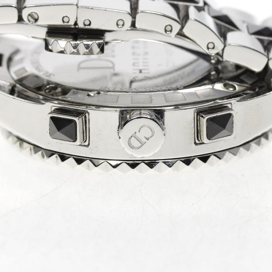 Dior】ディオール クリスタル CD114317 クロノグラフ デイト クォーツ