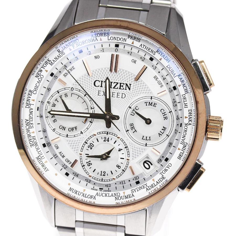CITIZEN】シチズン エクシード エコドライブ GPS CC9054-52A ソーラー