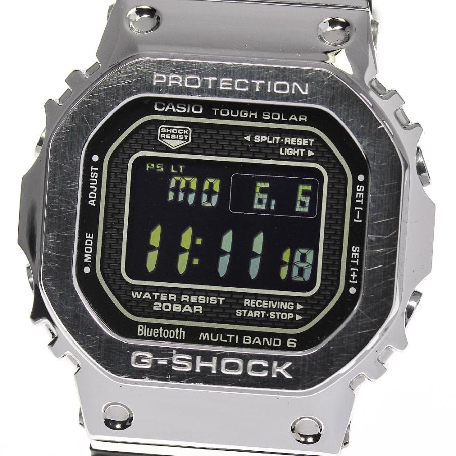 極美品】カシオ G-SHOCK /GMWーB5000ー1JF保証書期間あり CASIO ☆内箱・保証書付き【CASIO】カシオ Gショック フルメタル