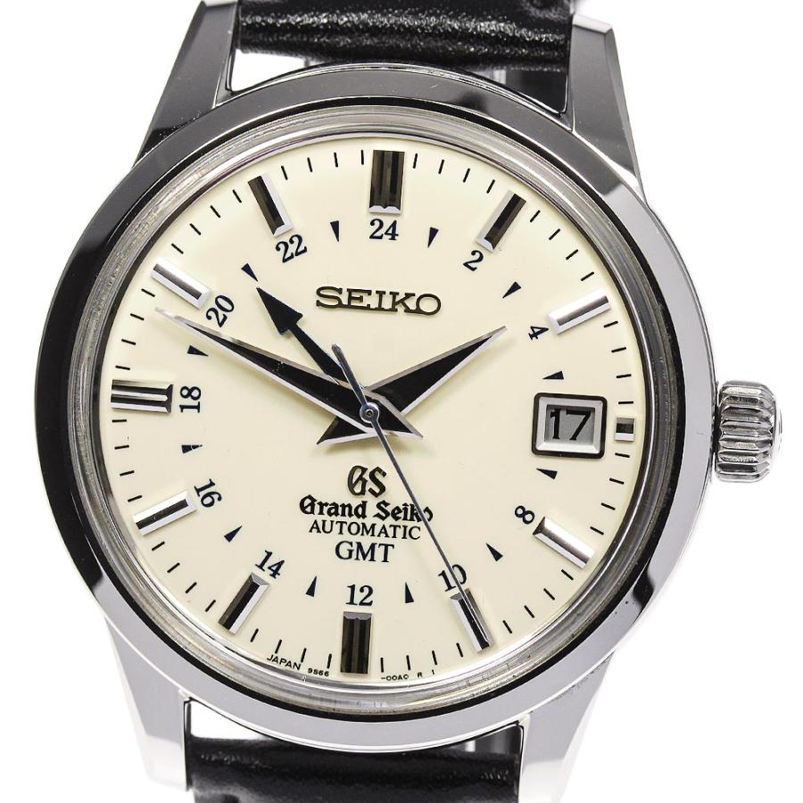 ☆美品☆箱・保証書付き【SEIKO】セイコー グランドセイコー GMT 