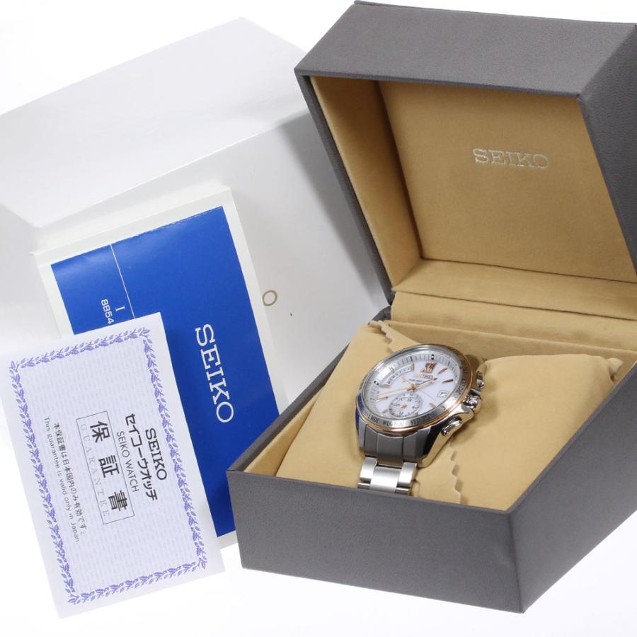 SEIKO ☆箱・保証書付き【SEIKO】セイコー ブライツ 8B54-0AW0/SAGA146 