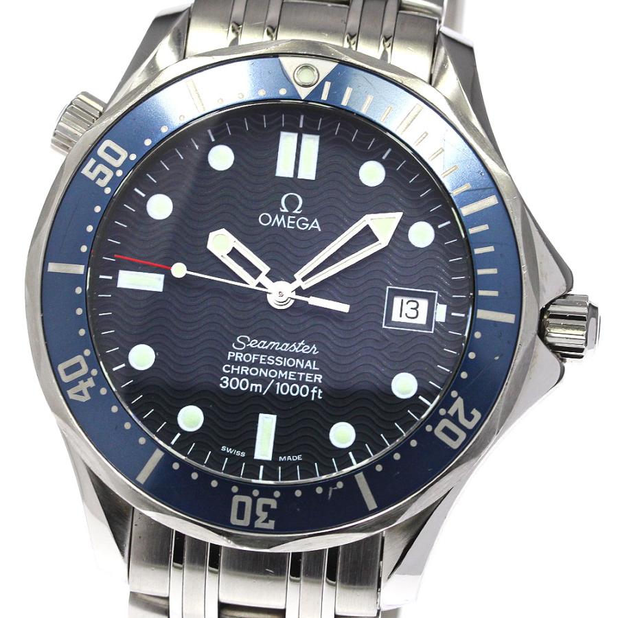 OMEGA 2531.80 シーマスター300 デイト 自動巻き OH済 極美品 OMEGA（オメガ） ☆良品 ☆保証書付き【OMEGA】オメガ シーマスター300