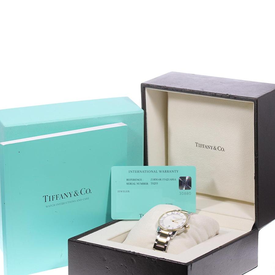 TIFFANY&Co. ティファニー/アトラスドームレディースコンビデイト自動巻/Z1830.68.15A21A00A/T00**/ABランク/89【中古】 TIFFANY&Co.（ティファニー） ☆箱・保証書付き【TIFFANY&Co