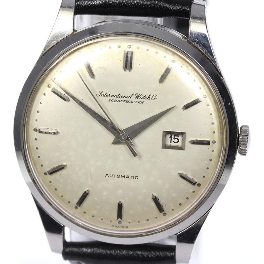 IWC シャフハウゼン 自動巻き cal.8531 デイト【稼働品】メンズモデル IWC SCHAFFHAUSEN（IWCシャフハウゼン） 【IWC SCHAFFHAUSEN】IWC