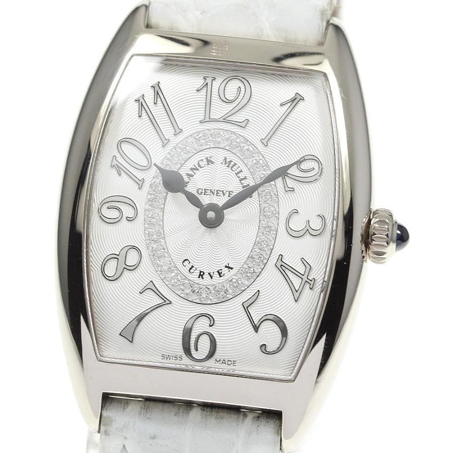 FRANCK MULLER 箱・保証書付【FRANCK MULLER】フランクミュラー トノー  