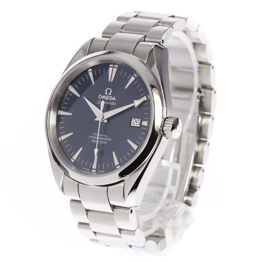 オメガ OMEGA 2503.80 シーマスター アクアテラ デイト 自動巻き メンズ _903673 OMEGA（オメガ） ☆保証書付き【OMEGA】オメガ シーマスター