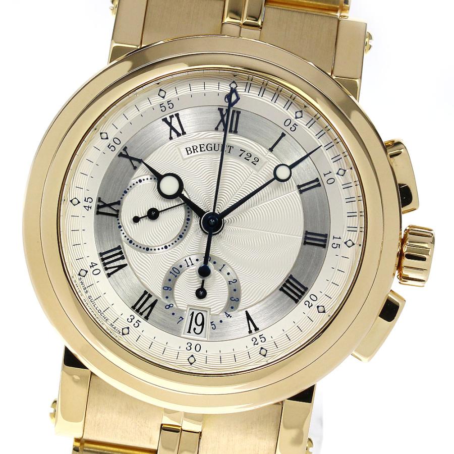 箱 保証書付き Breguet ブレゲ マリーン クロノグラフ K18yg 57 Ba 12 Az0 自動巻き メンズ Closer Yahoo ショップ 通販 Yahoo ショッピング