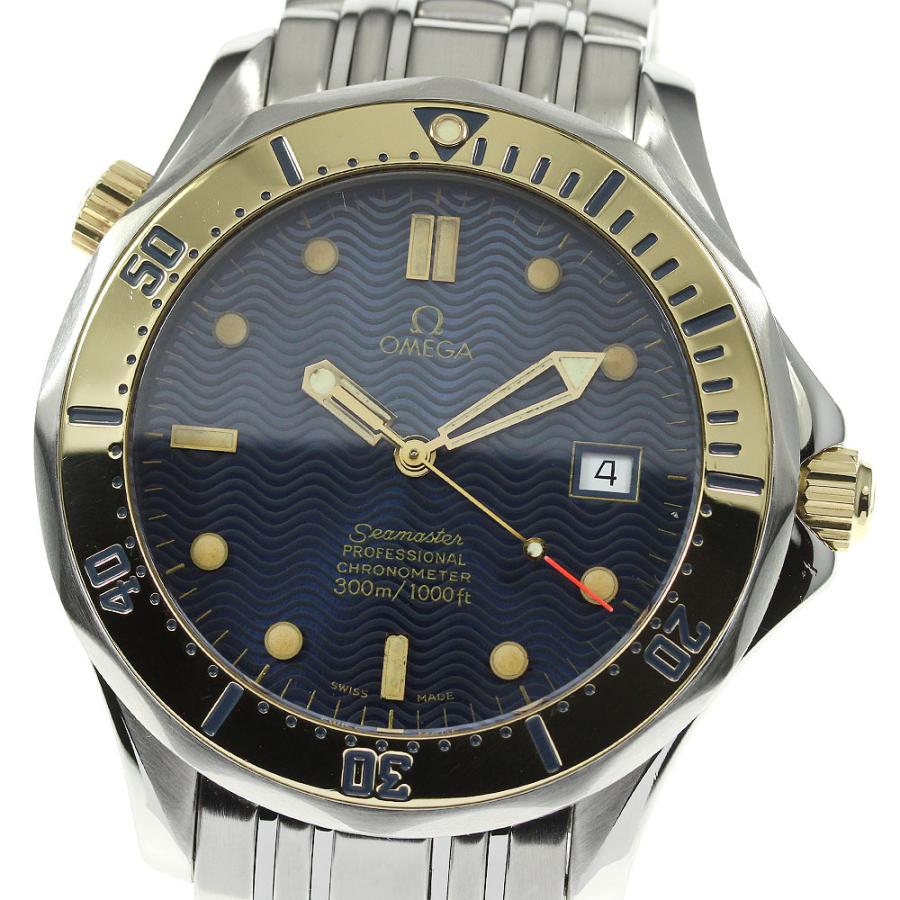オメガ OMEGA 2230.50 シーマスター300 WGベゼル デイト 自動巻き 