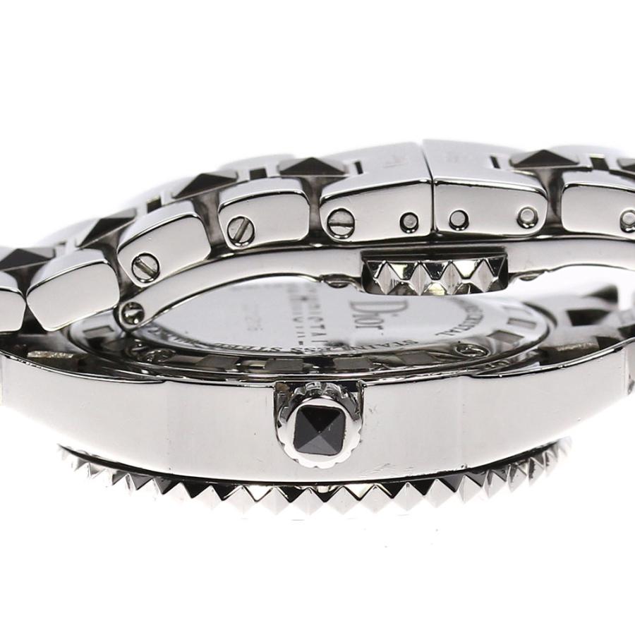 Dior】ディオール クリスタル ダイヤベゼル CD112116 クォーツ  