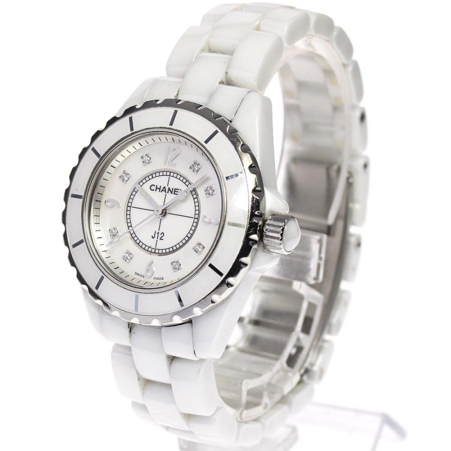 CHANEL J12 ダイヤコマ 楽天市場】シャネル 時計 メンズ J12 自動巻 2重ダイヤベゼル ダイヤ