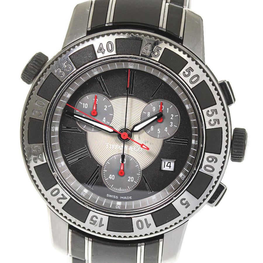 メーカー直送 ティファニー マーク T-57 クロノグラフ オートマチック