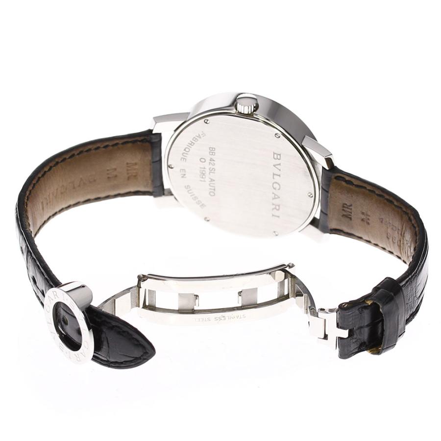 ☆箱・保証書付き【BVLGARI】ブルガリ ブルガリブルガリ デイト BB42SL 