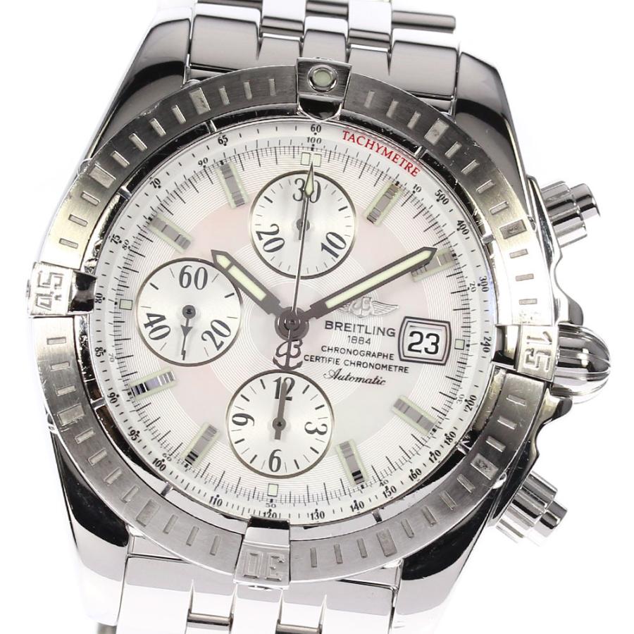 ブライトリング BREITLING A13356 クロノマット エボリューション デイト クロノグラフ 自動巻き メンズ 美品 保証書付き_885160 ブライトリング（BREITLING） ☆保証書付き【BREITLING