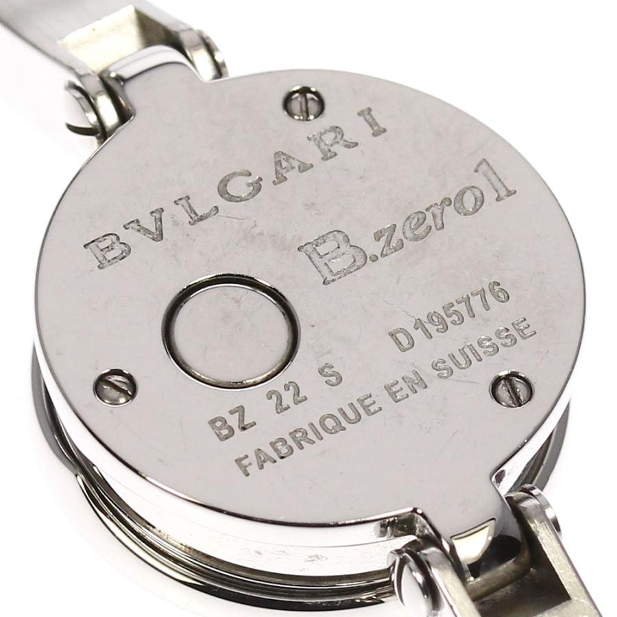 ★箱・保証書付き【BVLGARI】ブルガリ B-zero1 12Pダイヤ BZ22S クォーツ レディース