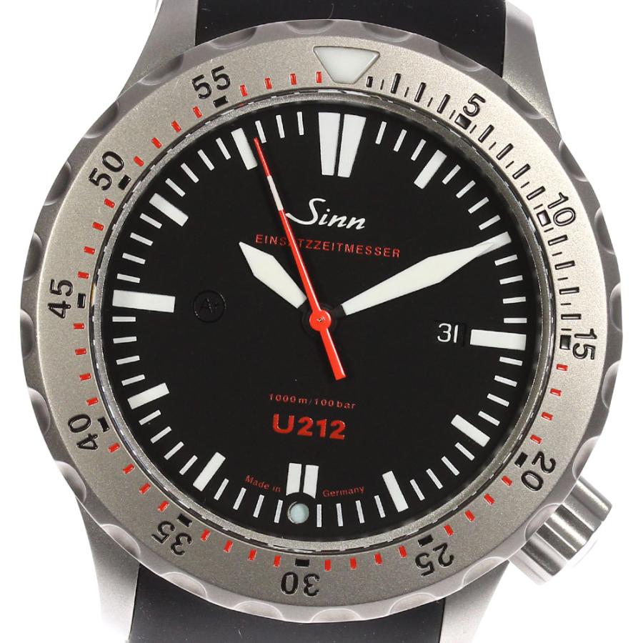 Sinn（ジン） ☆箱・保証書付き【Sinn】ジン U212 U-212.EZM16 デイト