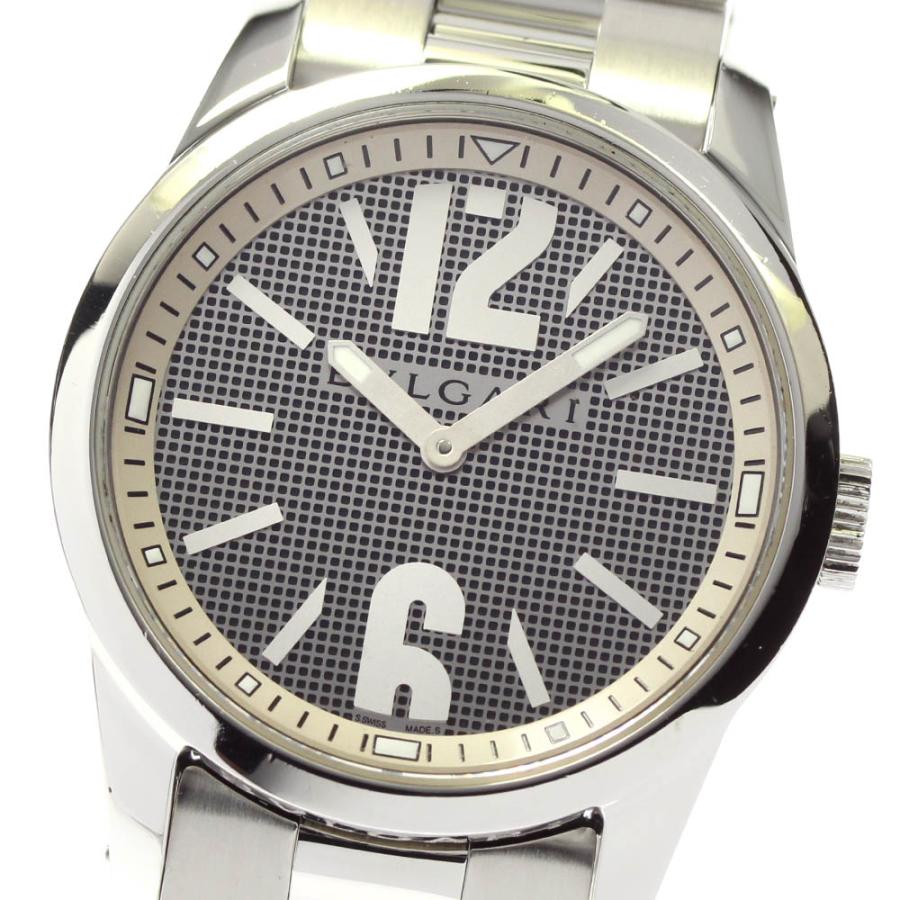☆良品【BVLGARI】ブルガリ ソロテンポ ST37S クォーツ メンズ :692302