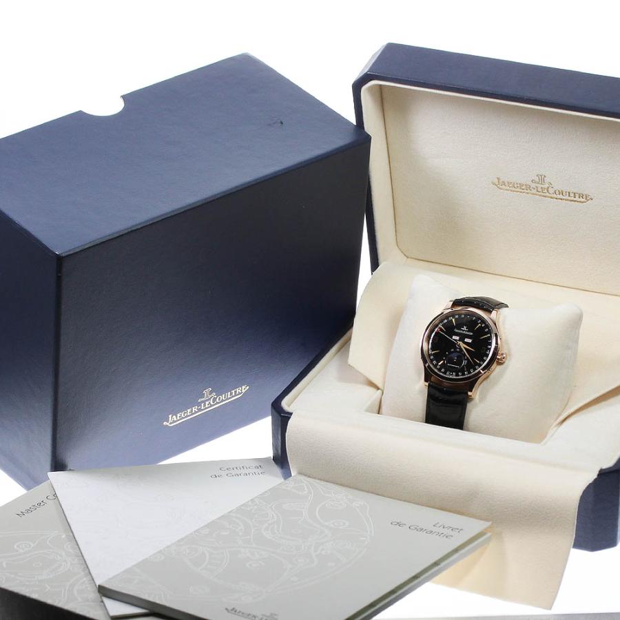 生まれのブランドで トリプルカレンダー K18pg マスタームーン 良品 箱 保証書付き Jaeger Lecoultre ジャガー ルクルト 140 2 98 S メンズ 自動巻き 腕時計 Floridapace Gov
