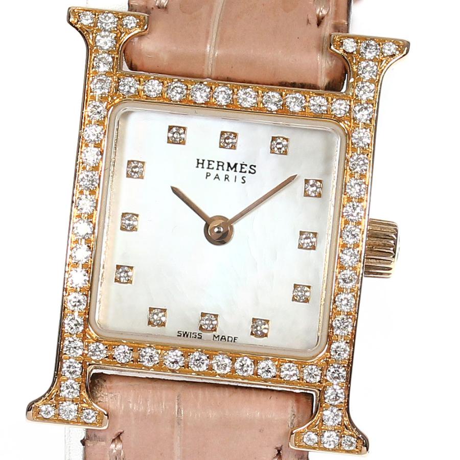 HERMES ☆箱・保証書付き【HERMES】エルメス Hウォッチ ミニ HERMES ☆箱・保証書付き【HERMES】エルメス Hウォッチ ミニ