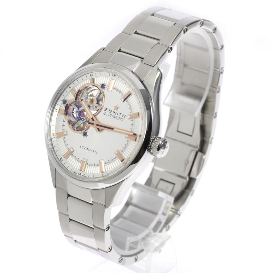 ゼニス ZENITH 03.2170.4613 エルプリメロ シノプシス 自動巻き メンズ 良品 箱・保証書付き_831033 ZENITH（ゼニス） ☆良品☆内箱付き【ZENITH】ゼニス エルプリメロ