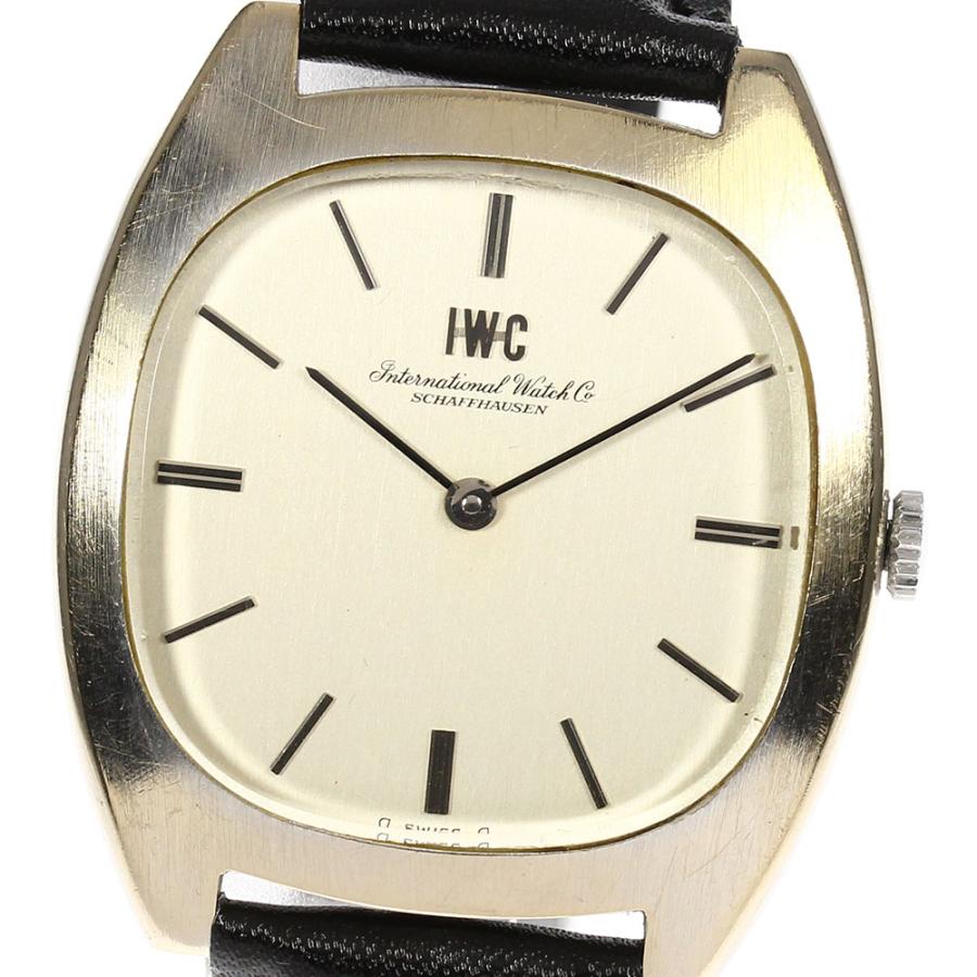 【IWC SCHAFFHAUSEN】IWC ヴィンテージ K18WG cal.423 2570 手巻き メンズ_694485【ev15】 IWC SCHAFFHAUSEN（IWCシャフハウゼン） 【IWC SCHAFFHAUSEN】IWC