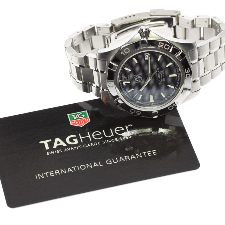TAG HEUER ☆良品☆保証書付き【TAG HEUER】タグホイヤー アクア