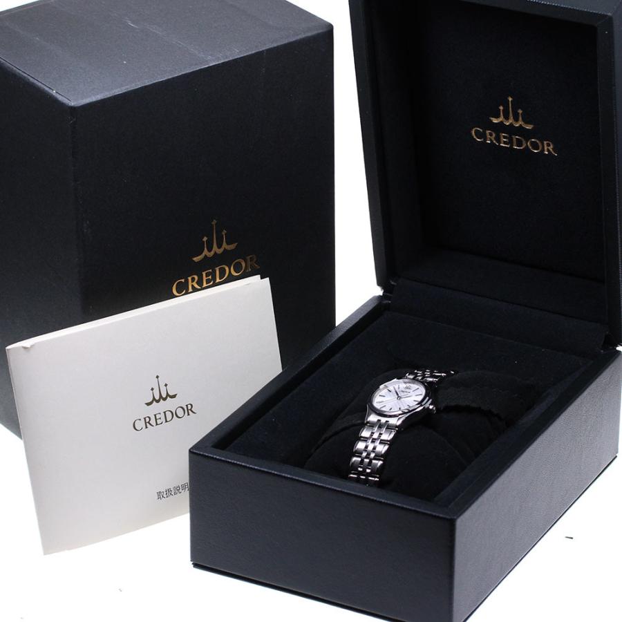 【SEIKO】セイコー クレドール シグノ 4J85-0A20 クォーツ レディース【ev20】 SEIKO（セイコー） ☆良品☆箱付き【SEIKO】セイコー クレドール