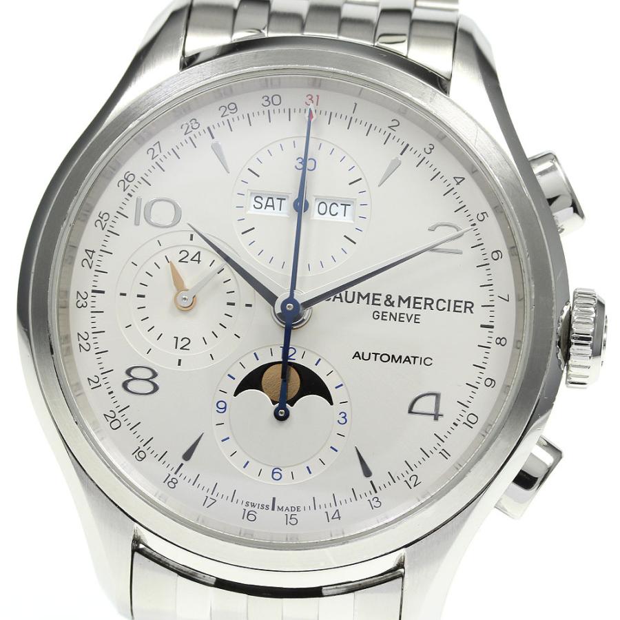 ボーム＆メルシェ Baume & Mercier M0A10279/65793 クリフトン トリプルカレンダー ムーンフェイズ 自動巻き メンズ 保証書付き_961993 BAUME&MERCIER（ボーム&メルシエ） 【Baume & Mercier】ボーム