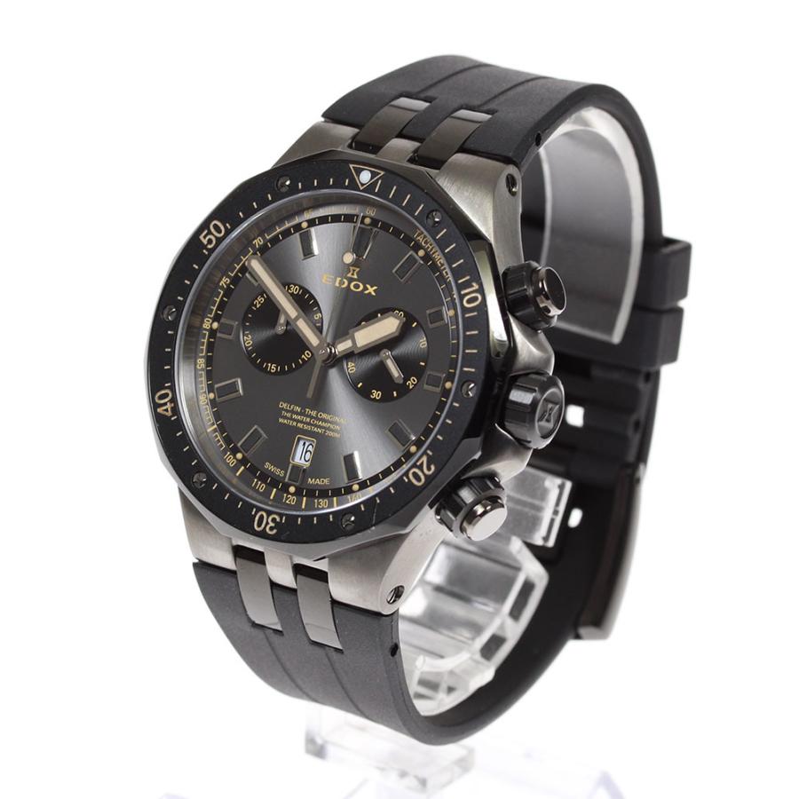 EDOX デルフィン　クロノグラフ 時計　稼働品 夏用の時計をお探しの方へ！エドックス「デルフィン クオーツ