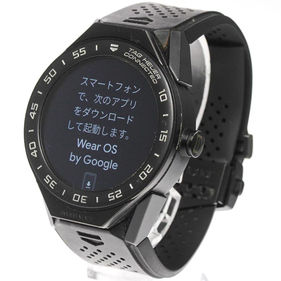 ★箱・保証書付き【TAG HEUER】タグホイヤー コネクテッド モジュラー SBF8A8013 クォーツ メンズ【ev10】の画像
