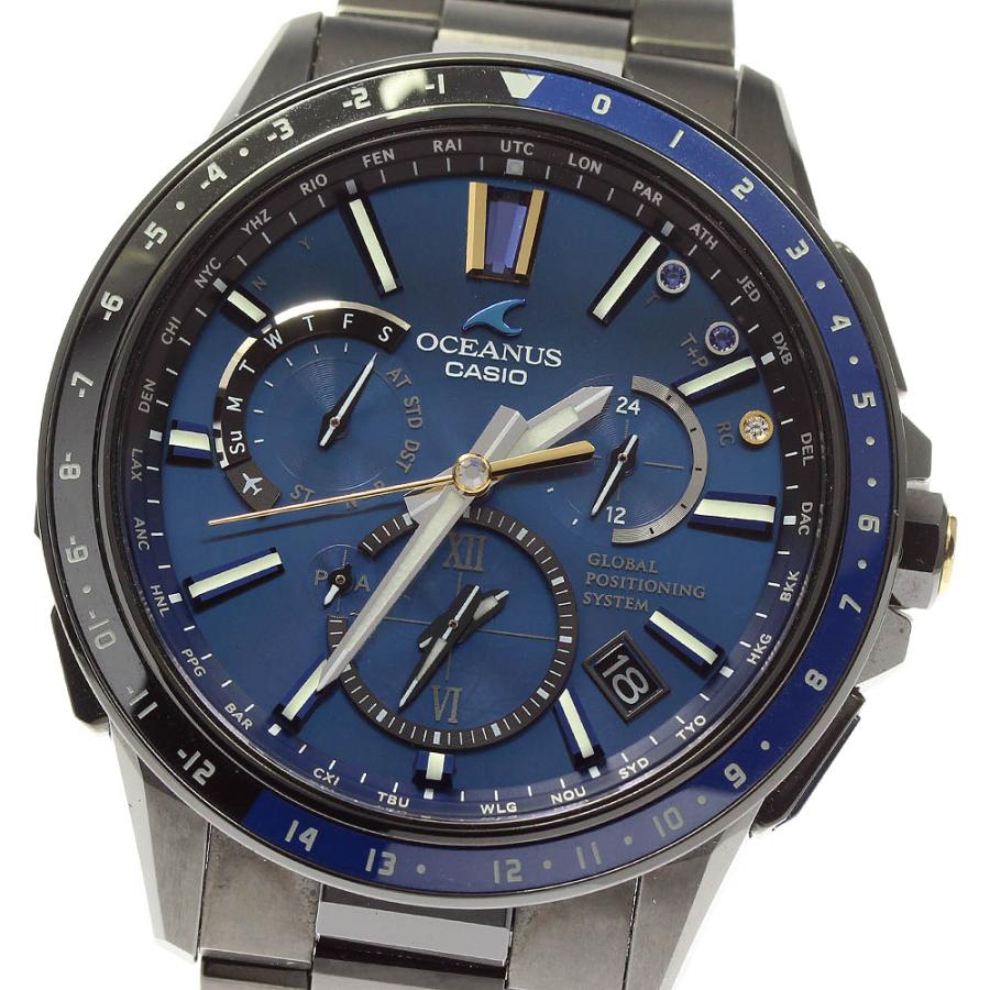 CASIO ☆美品☆保証書付き【CASIO】カシオ オシアナス 世界限定 CASIO ☆美品☆保証書付き【CASIO】カシオ オシアナス 世界限定