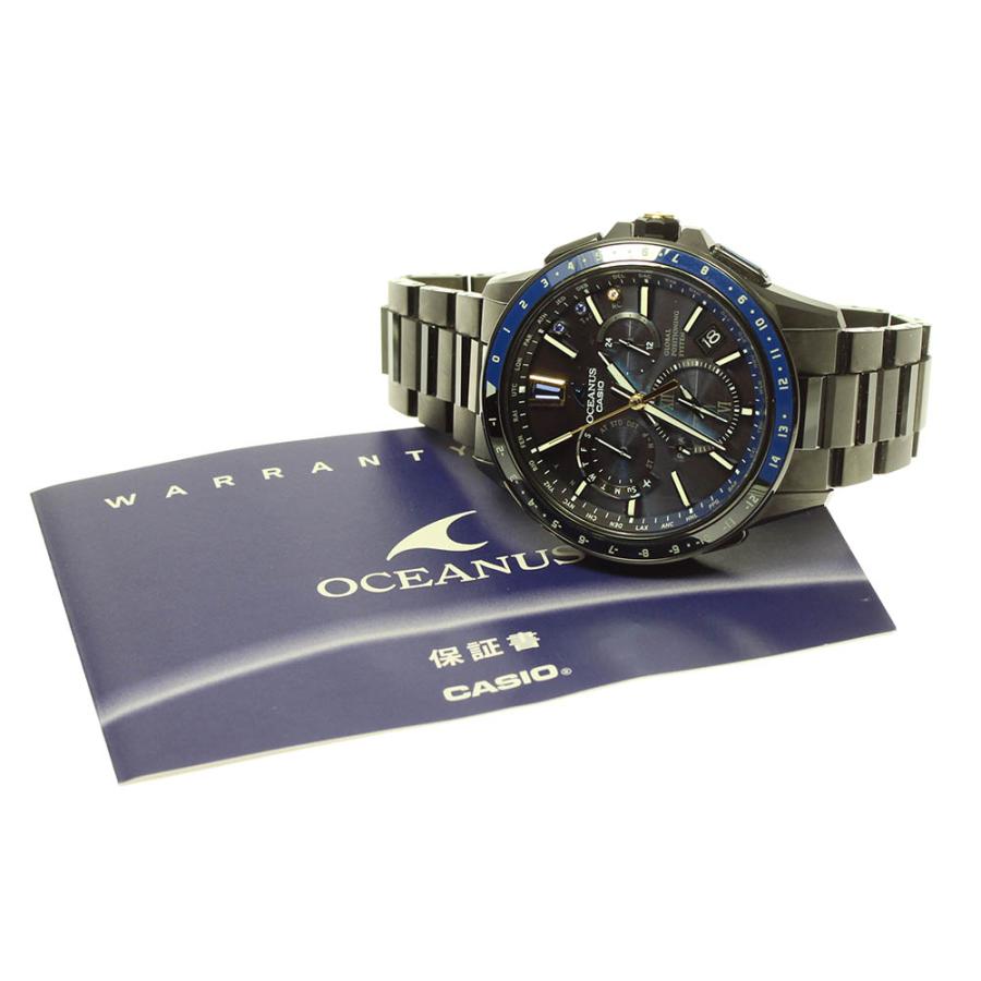 CASIO ☆美品☆保証書付き【CASIO】カシオ オシアナス 世界限定 CASIO ☆美品☆保証書付き【CASIO】カシオ オシアナス 世界限定