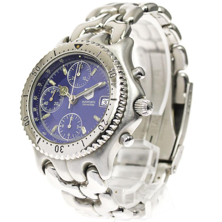 タグホイヤー 2000シリーズ CG2111 クロノグラフ 稼働品 付属品完備 TAG HEUER LINK タグホイヤー CG2111-RO S/el クロノグラフ