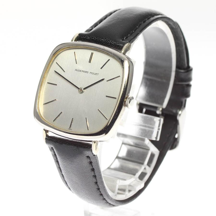 ☆訳あり【AUDEMARS PIGUET】オーデマ・ピゲ K18WG ヴィンテージ 手巻き メンズ_696067【ev20】 AUDEMARS PIGUET（オーデマピゲ） ☆訳あり【AUDEMARS PIGUET
