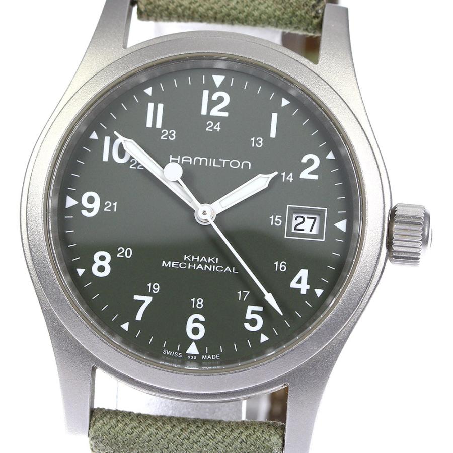 【美品】Hamilton カーキ 手巻き腕時計 H694190 HAMILTON（ハミルトン） 【HAMILTON】ハミルトン カーキ フィールド