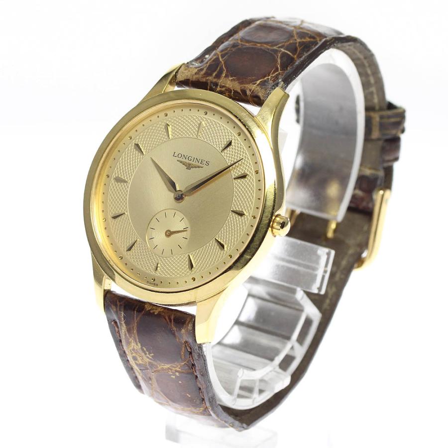 ロンジン クォーツ【L4.706.2】スモセコ メンズモデル LONGINES（ロンジン） ☆保証書付き【LONGINES】ロンジン グランド