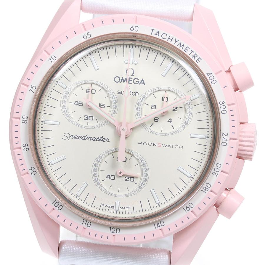 【美品】SWATCH×OMEGA ミッショントゥヴィーナスSO33P100箱保付 良品】SWATCH×OMEGA MISSION TO VENUS ミッショントゥヴィーナス