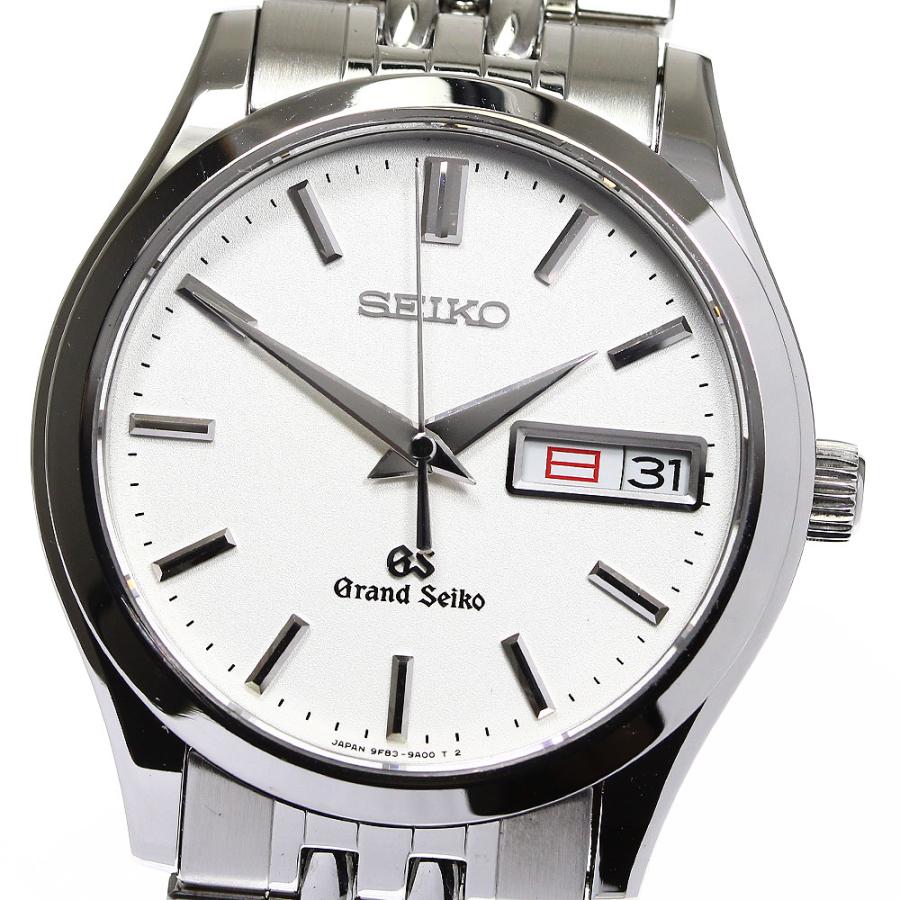 Grand Seiko SBGT001 9F83-9A00デイデイトクオーツ Seiko Grand Seiko 9F83-9A00 SBGT001 Stainless Steel Day Date
